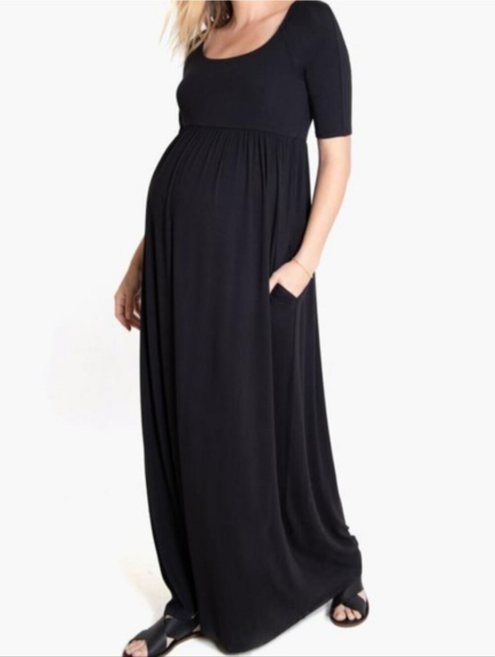 Ingrid and Isabel Maternity Maxi Dress